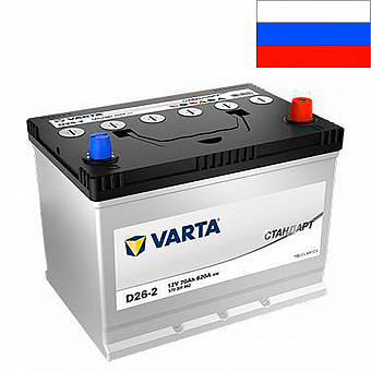   VARTA  6--70Ah R+ 620 EN 261175220 . / (570 301 062)